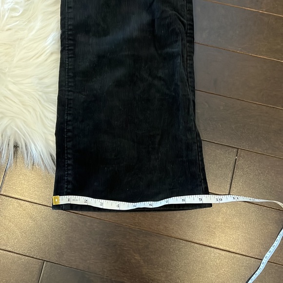 Old Navy Stretch Cords Black Boot Cut Size 10 Short - Picture 7 of 7